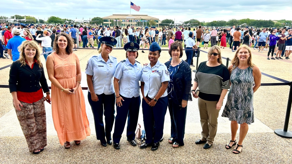 Col. Maguinness Reviews BMT Graduation