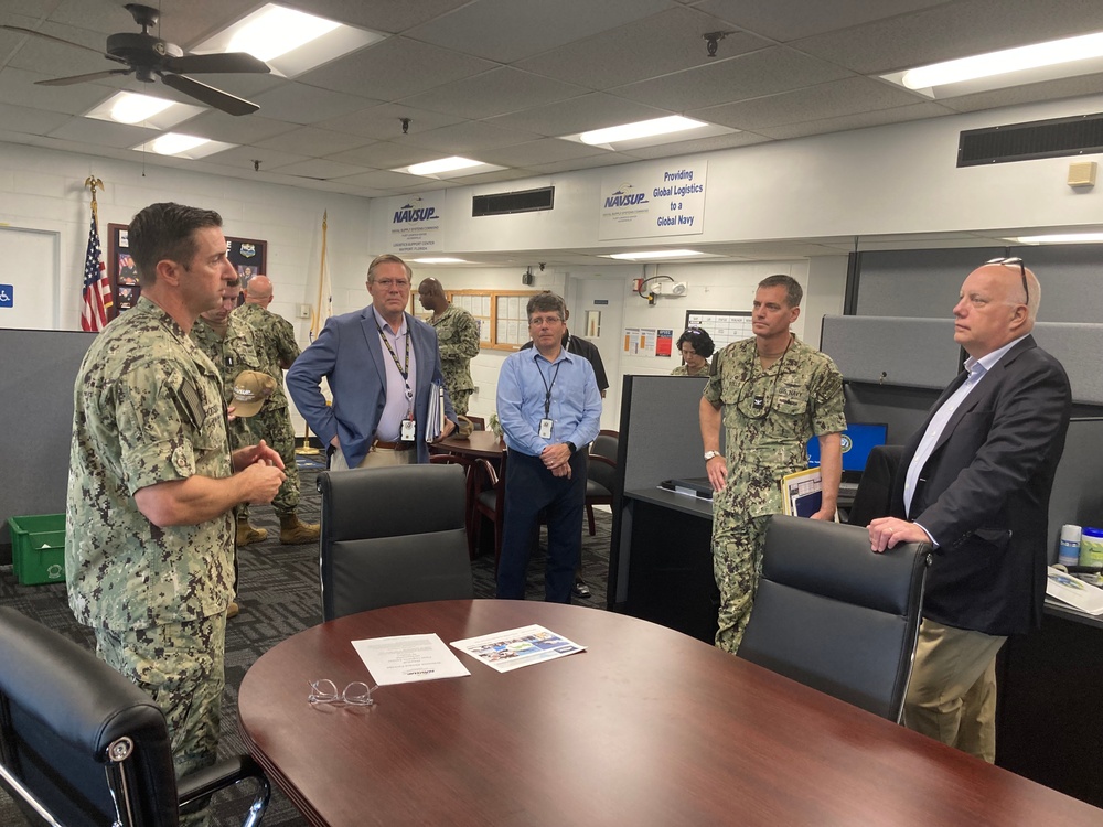 NAVSUP Vice Commander gets first-hand look at FLCJ