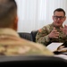 HON Jacobson and SMA hold a Senior NCO council