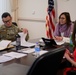 HON Jacobson and SMA hold a Senior NCO council