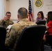 HON Jacobson and SMA hold a Senior NCO council