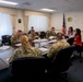 HON Jacobson and SMA hold a Senior NCO council