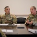 HON Jacobson and SMA hold a Senior NCO council