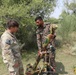 U.S. and Indian Army demonstrate artillery at YA 2024