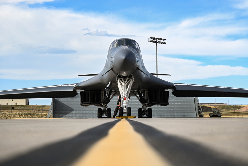 34th Bomb Squadron exercise takeoff