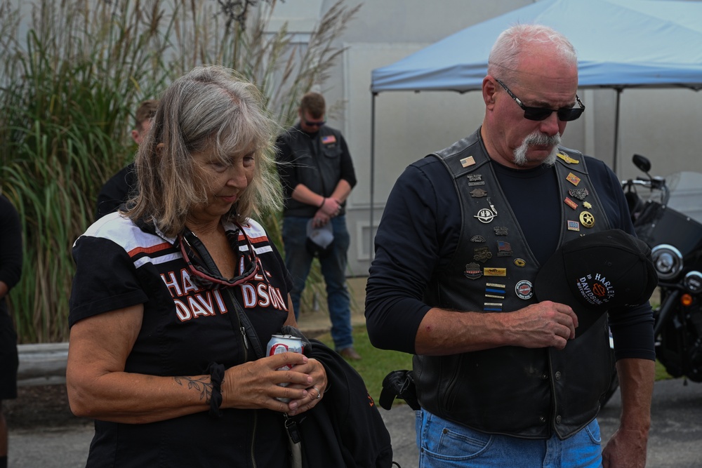 Veterans rode motorcycles to honor POW/MIA