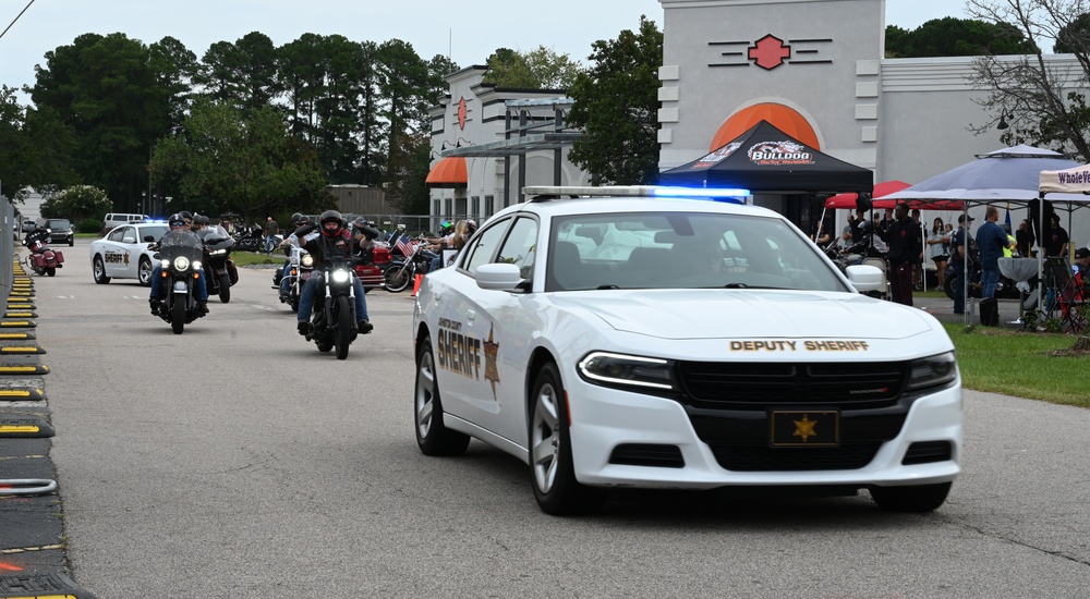 Veterans rode motorcycles to honor POW/MIA