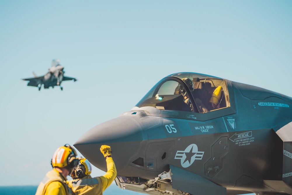 VMFA-225 Marines Unload Ordnance from F-35Bs