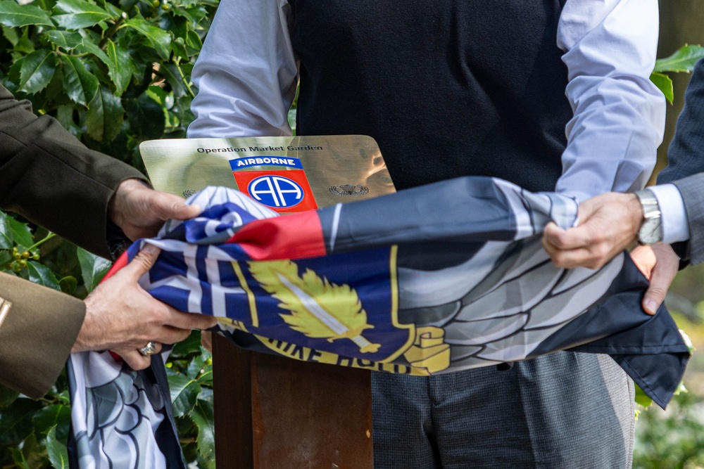 Operation Market Garden 80th Anniversary: Heumen Lock Bridge Plaque Unveiling