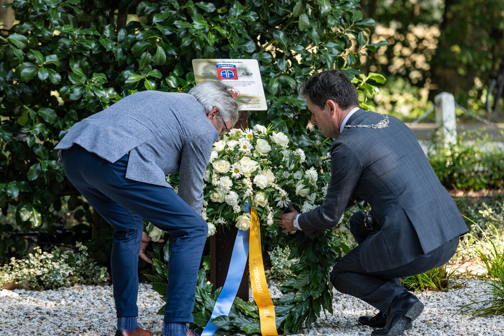 Operation Market Garden 80th Anniversary: Heumen Lock Bridge Plaque Unveiling