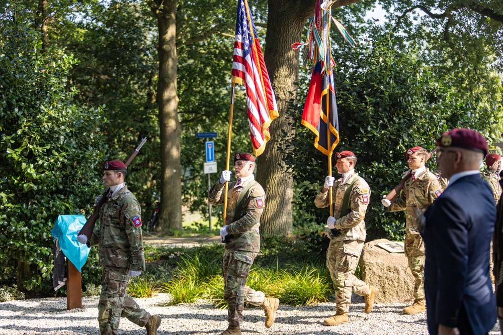 Operation Market Garden 80th Anniversary: Heumen Lock Bridge Plaque Unveiling