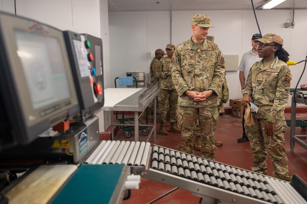 Col. Ellison Visits public health