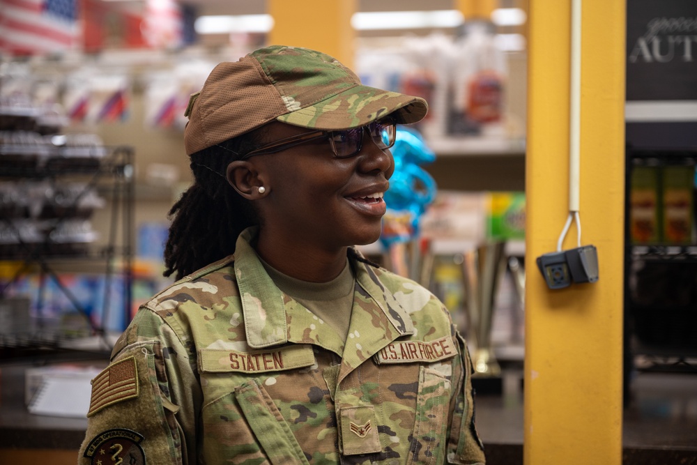 Col. Ellison Visits public health