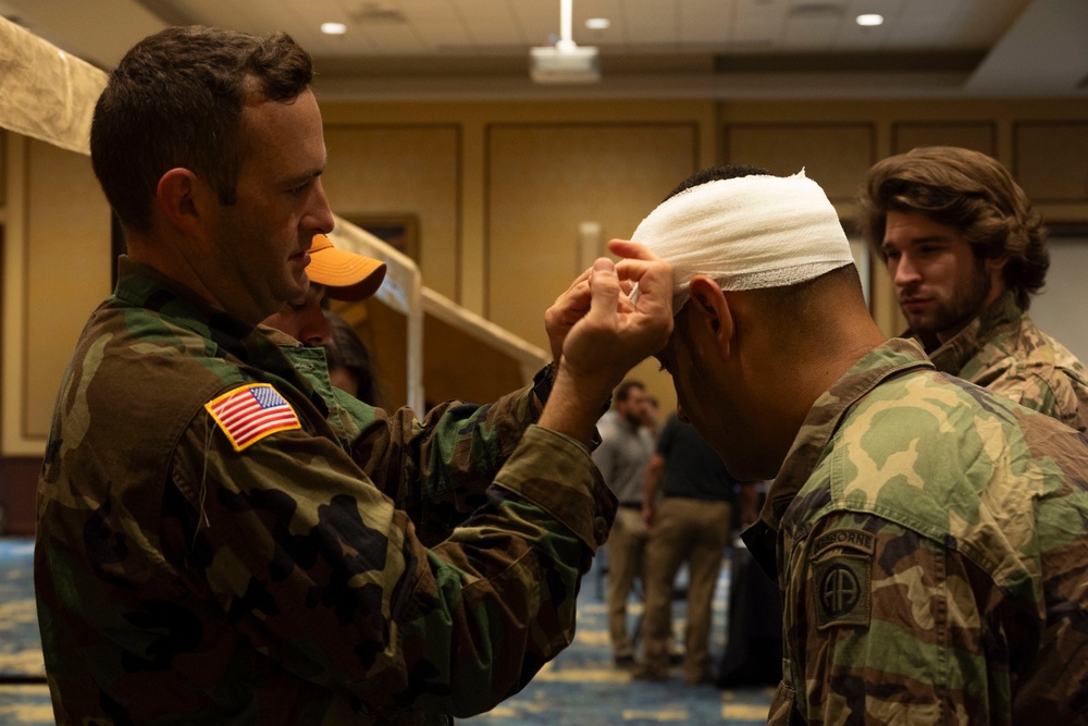 Brain injury devices in focus during Fort Liberty Soldier touchpoint