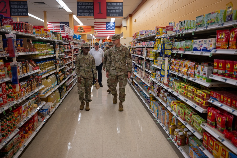 Col. Ellison Visits public health