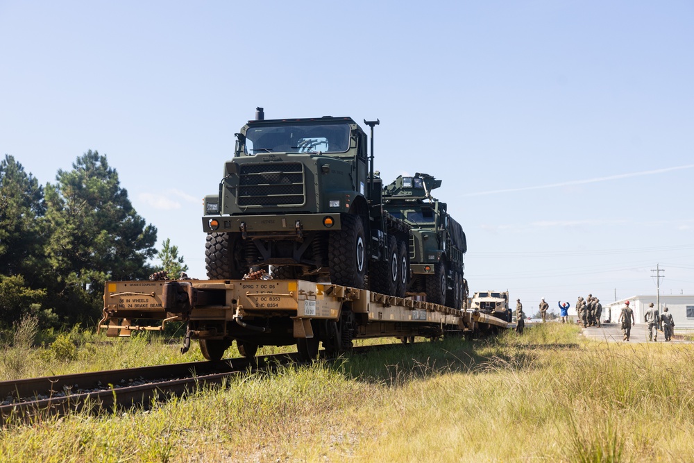 Combat Logistics Battalion 26 Conducts Railhead Operations Group Training Course