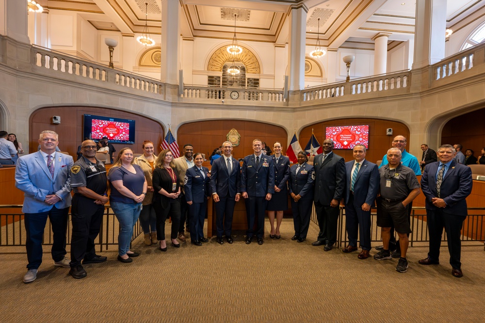 City of San Antonio recognizes USAF Birthday