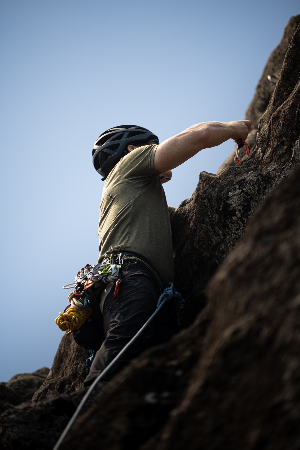 US Green Berets Perform Alpine/Mountaineer Ascension Refresher Training