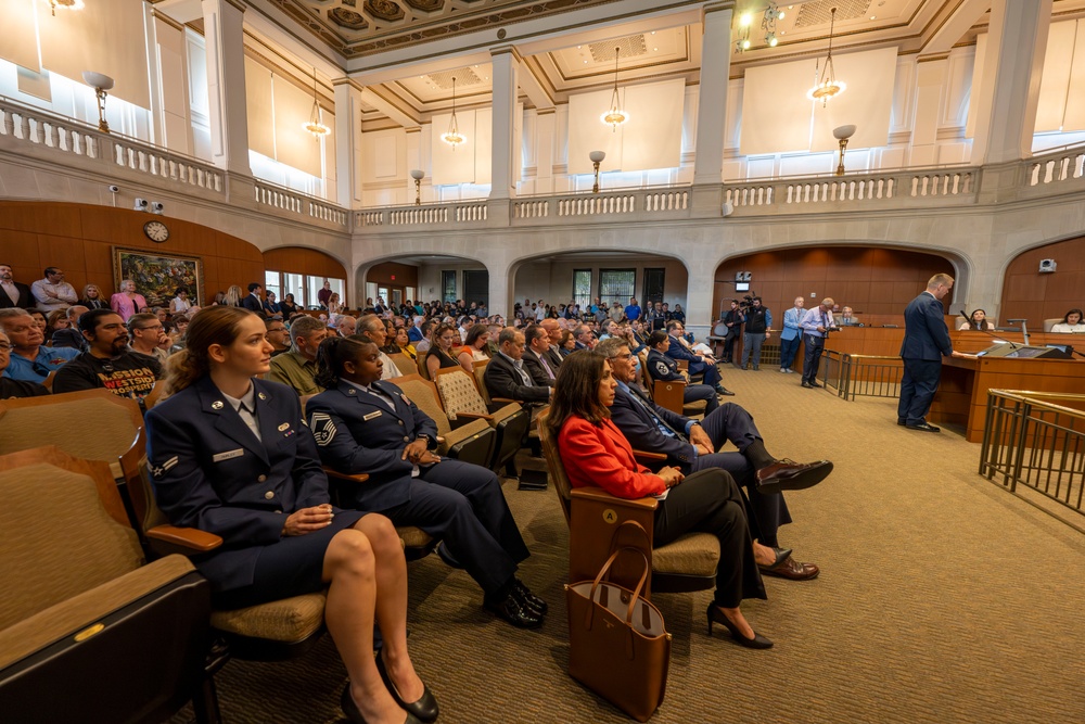 City of San Antonio recognizes USAF Birthday