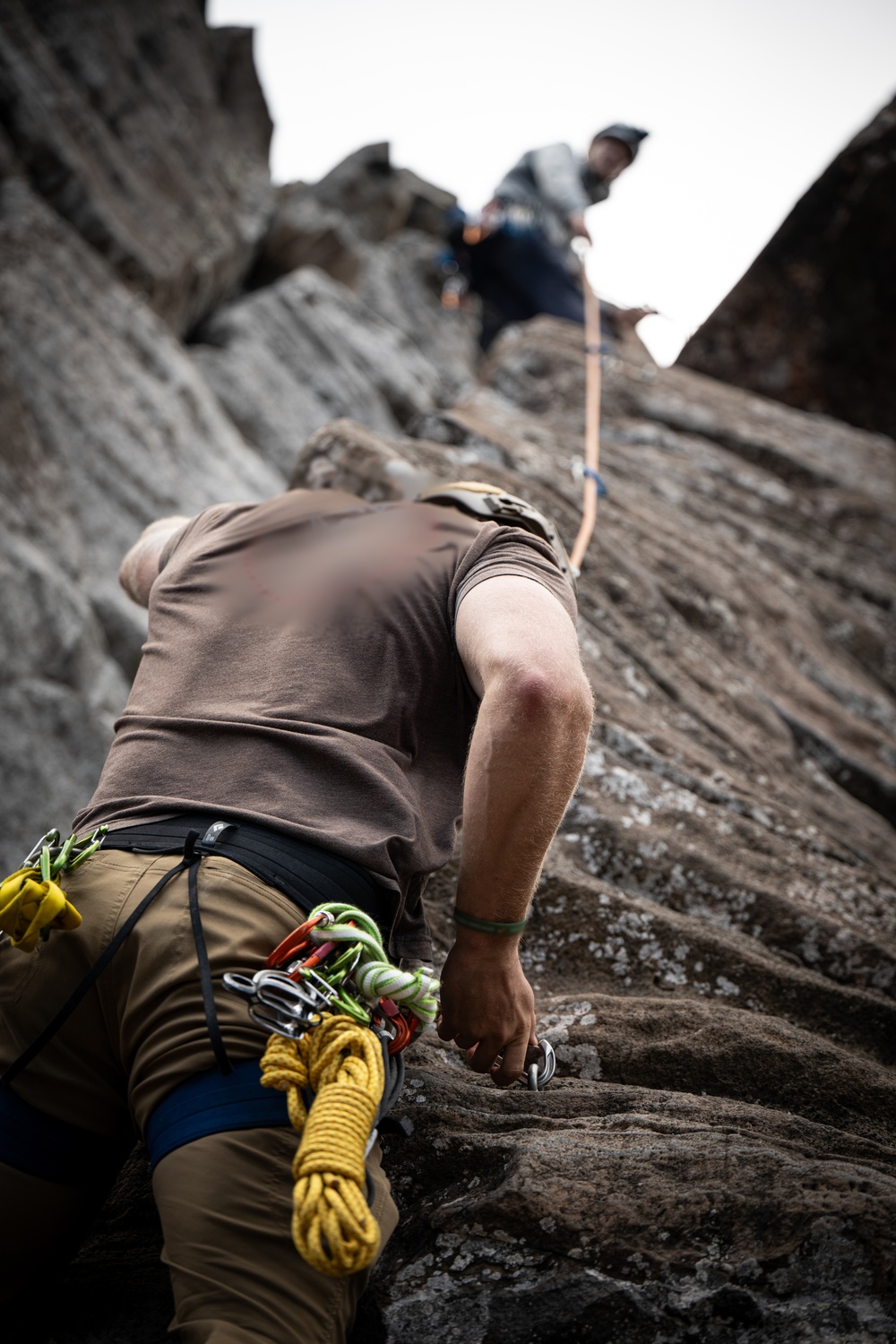 US Green Berets Perform Alpine/Mountaineer Ascension Refresher Training