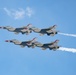 USAFADS perform at the Sound of Speed Airshow 2024