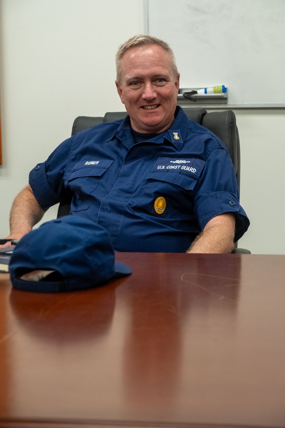 District 1 Commander Visits Station Sandy Hook