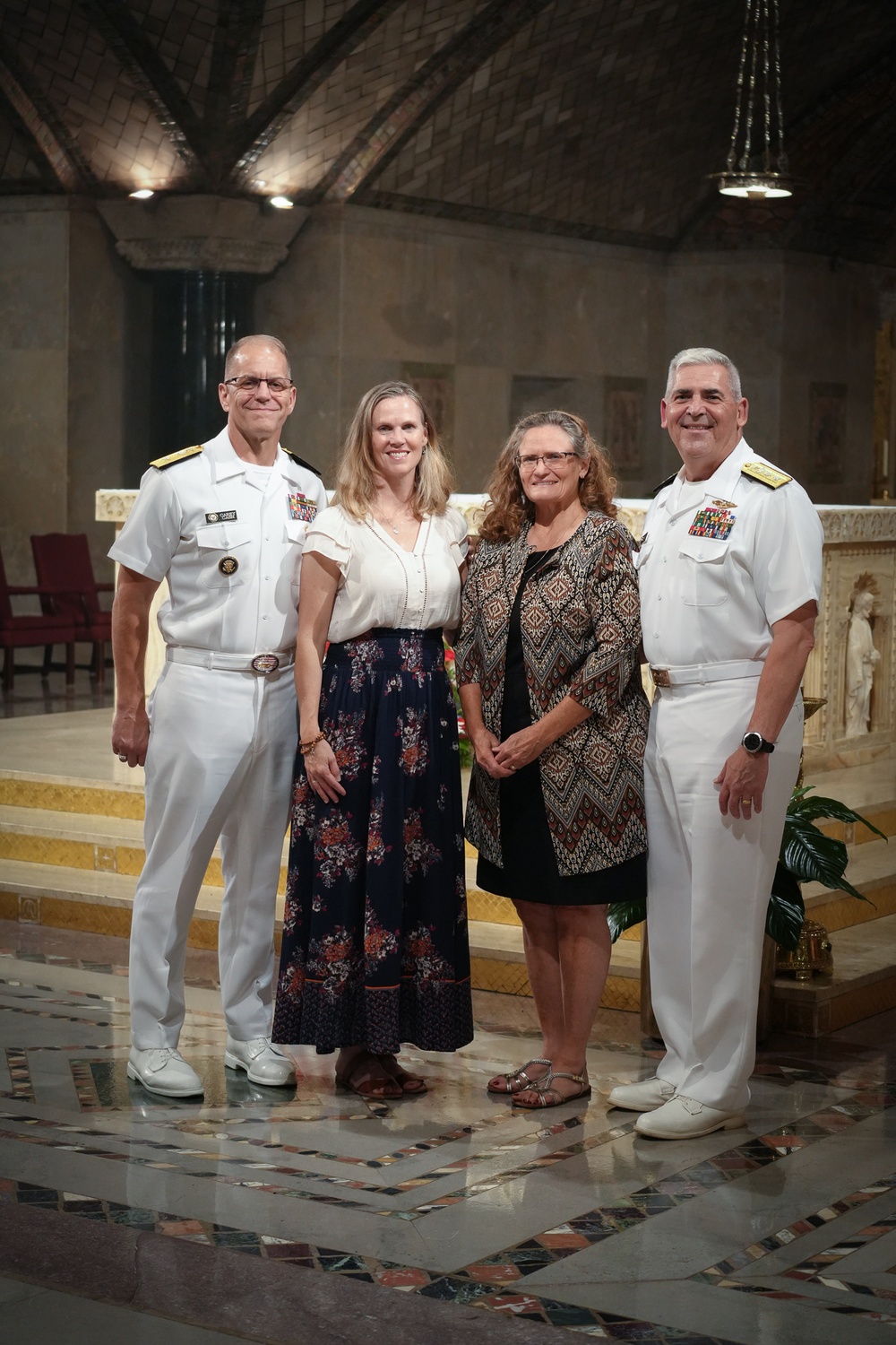 Navy Chief of Chaplains and Chaplain of the Marine Corps attend Father Capodanno Memorial Mass