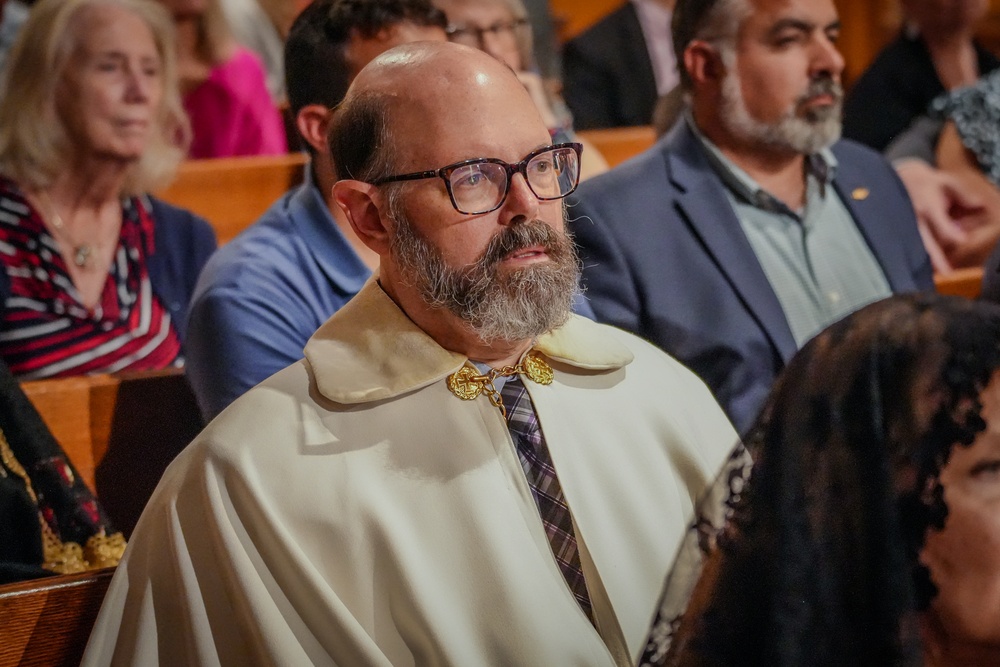 Navy Chief of Chaplains and Chaplain of the Marine Corps attend Father Capodanno Memorial Mass