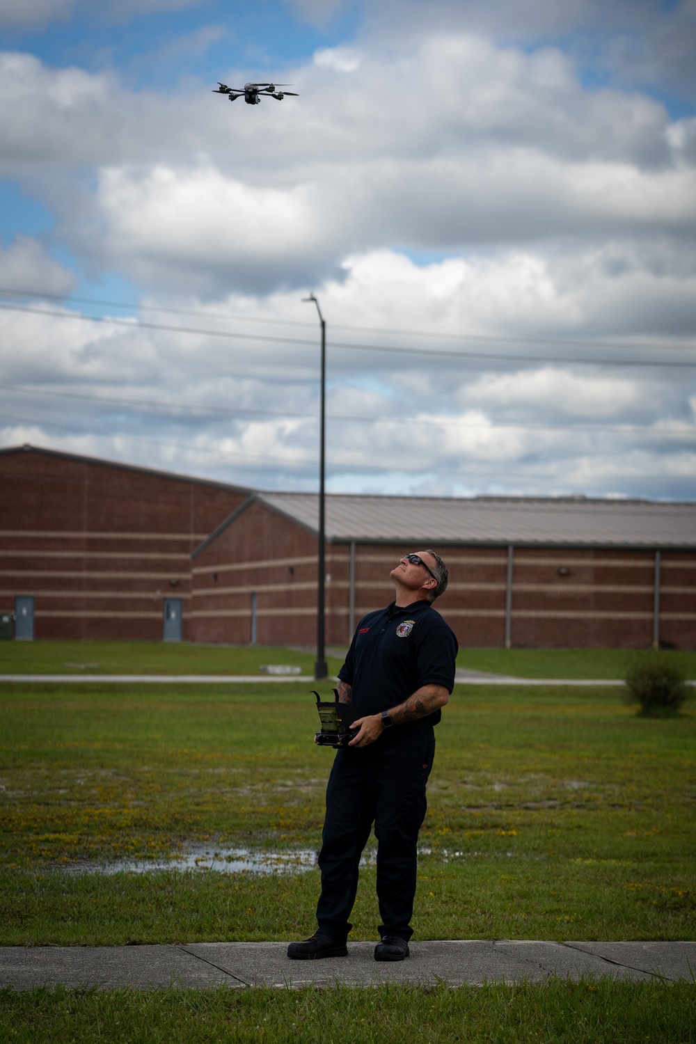 Sky Scouts of FESD – FF Ackley of Camp Geiger’s Fire Station 6