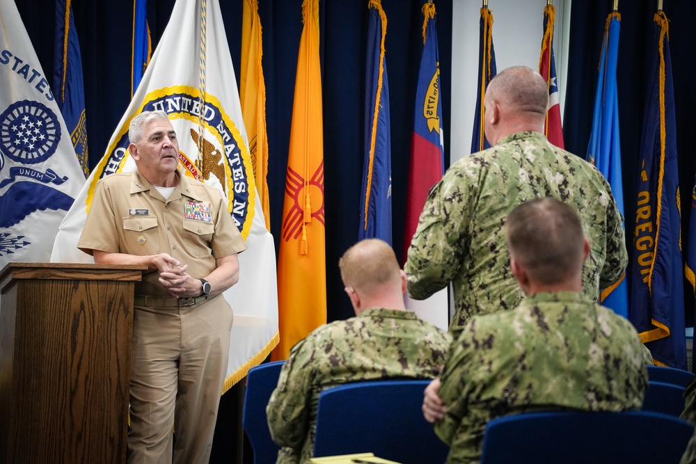 Navy Chief of Chaplains visits Naval Station Newport