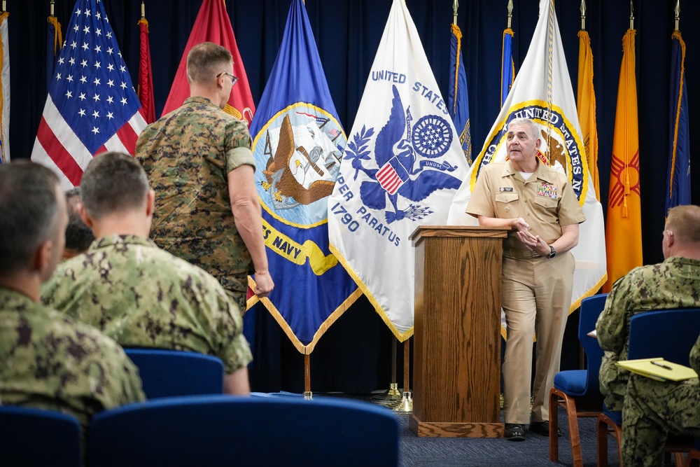 Navy Chief of Chaplains visits Naval Station Newport