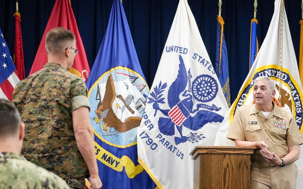 Navy Chief of Chaplains visits Naval Station Newport