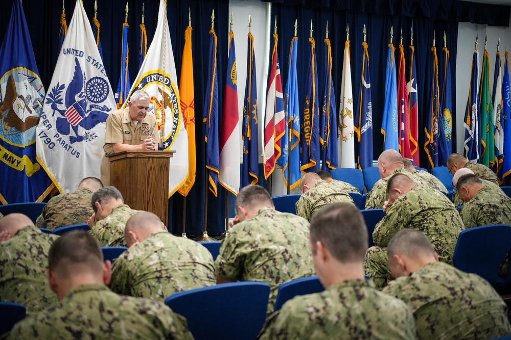 Navy Chief of Chaplains visits Naval Station Newport