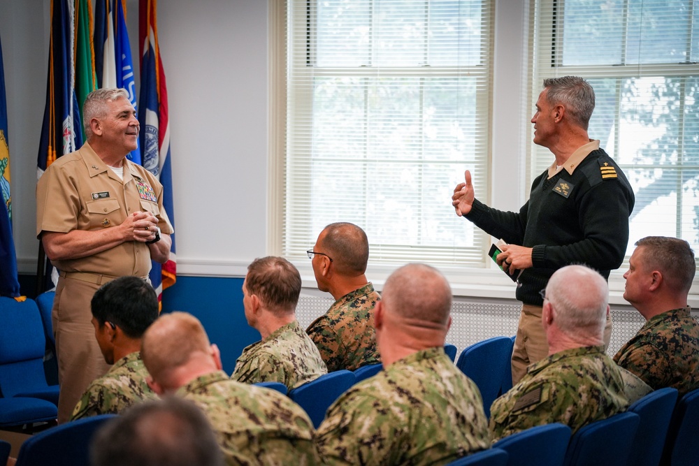 Navy Chief of Chaplains visits Naval Station Newport