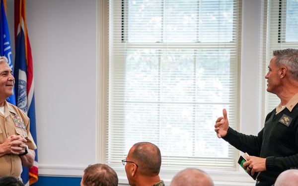 Navy Chief of Chaplains visits Naval Station Newport