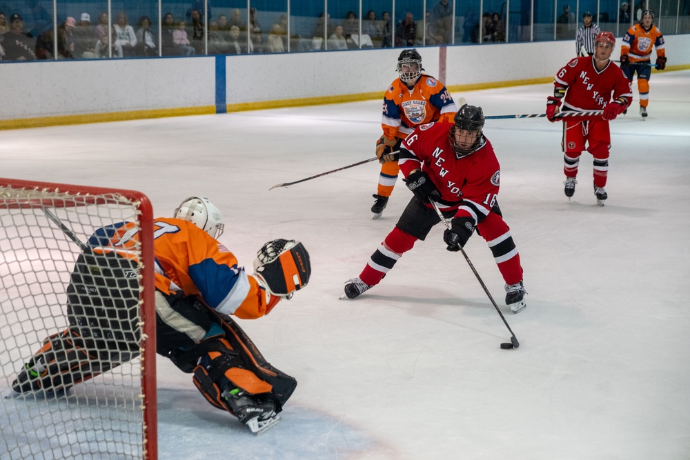 Coast Guard Hockey Team Wins 2024 Tunnels to Towers Heroes Cup