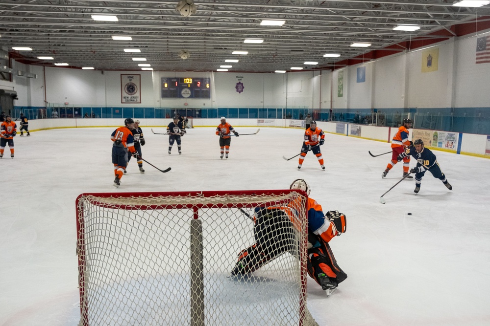 Coast Guard Hockey Team Wins 2024 Tunnels to Towers Heroes Cup