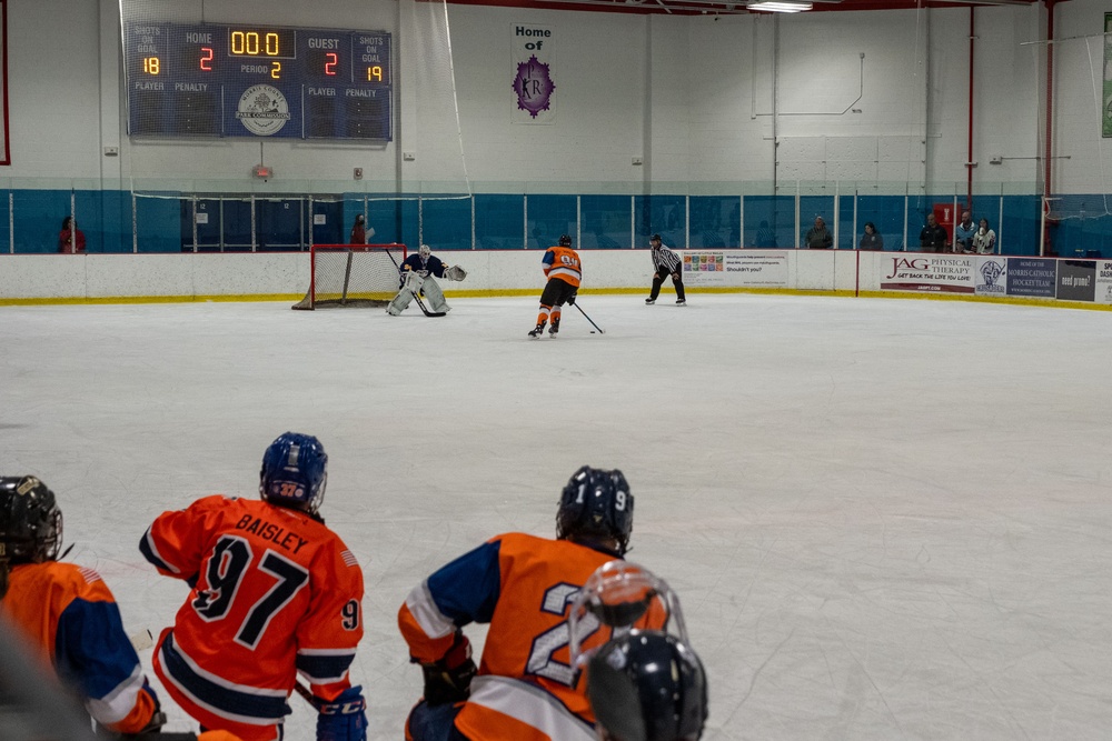 Coast Guard Hockey Team Wins 2024 Tunnels to Towers Heroes Cup