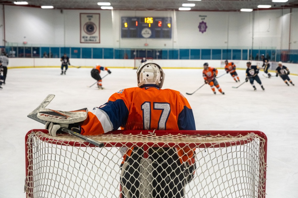 Coast Guard Hockey Team Wins 2024 Tunnels to Towers Heroes Cup