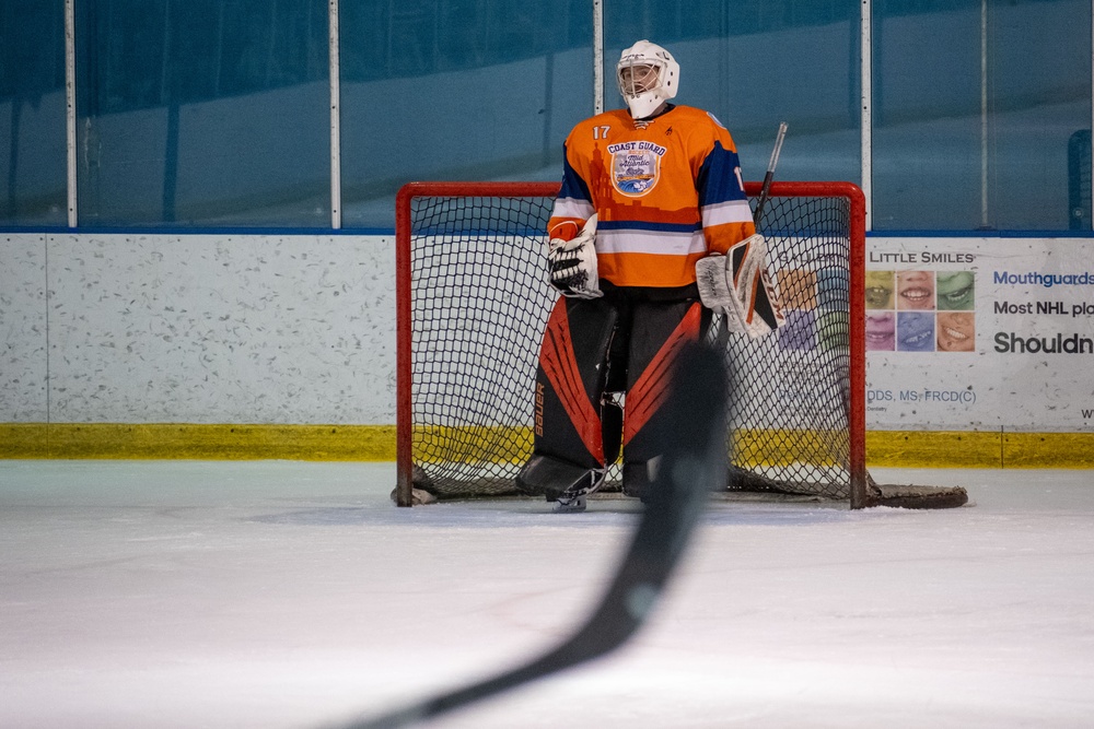 Coast Guard Hockey Team Wins 2024 Tunnels to Towers Heroes Cup