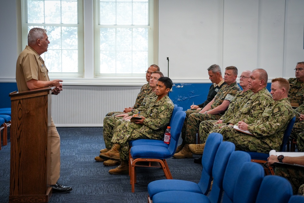 Navy Chief of Chaplains visits Naval Station Newport