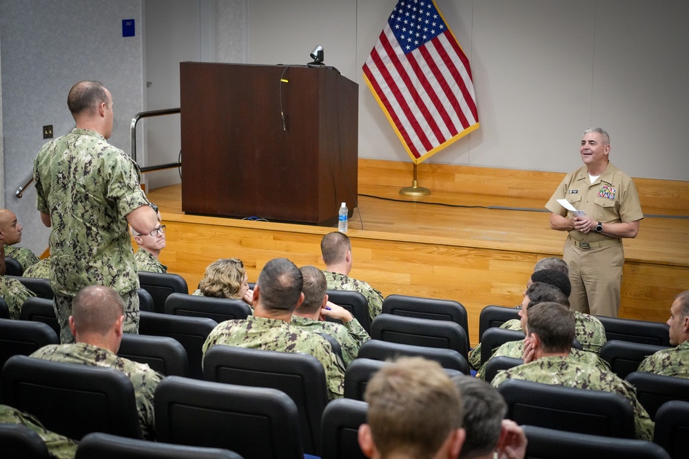 Navy Chief of Chaplains visits Naval Station Newport