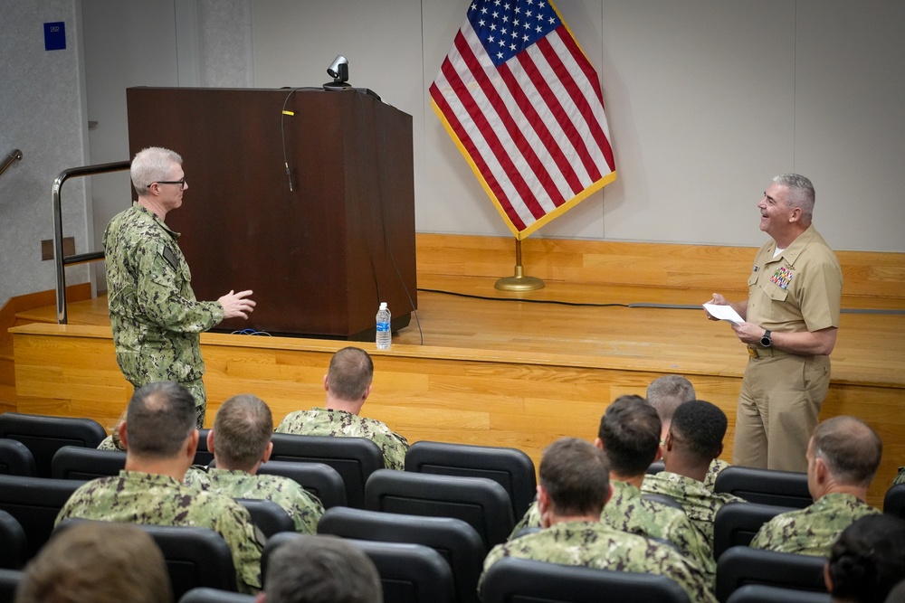 Navy Chief of Chaplains visits Naval Station Newport