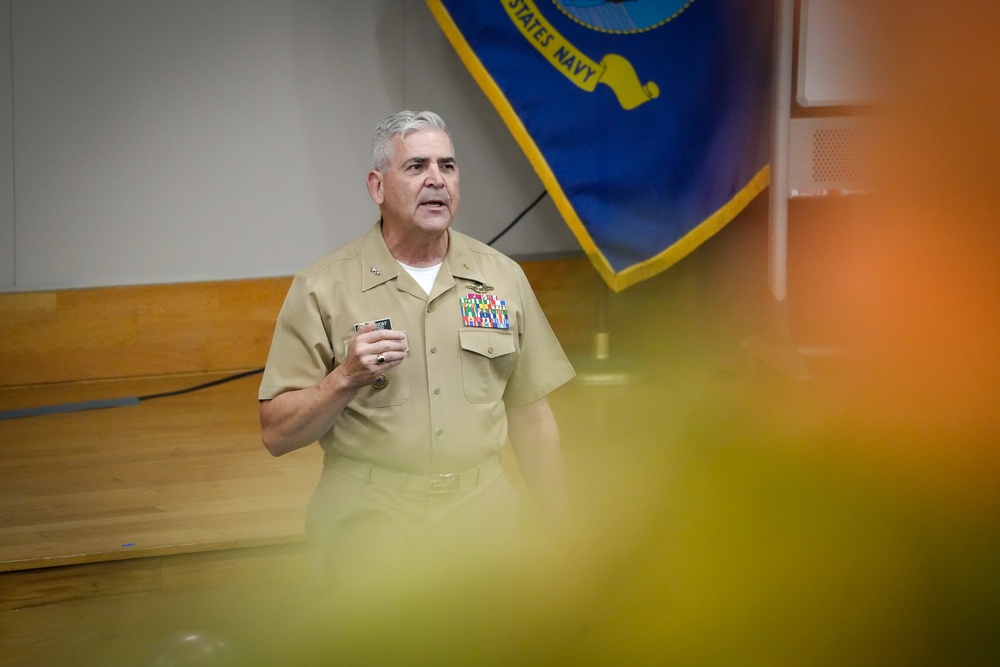 Navy Chief of Chaplains visits Naval Station Newport