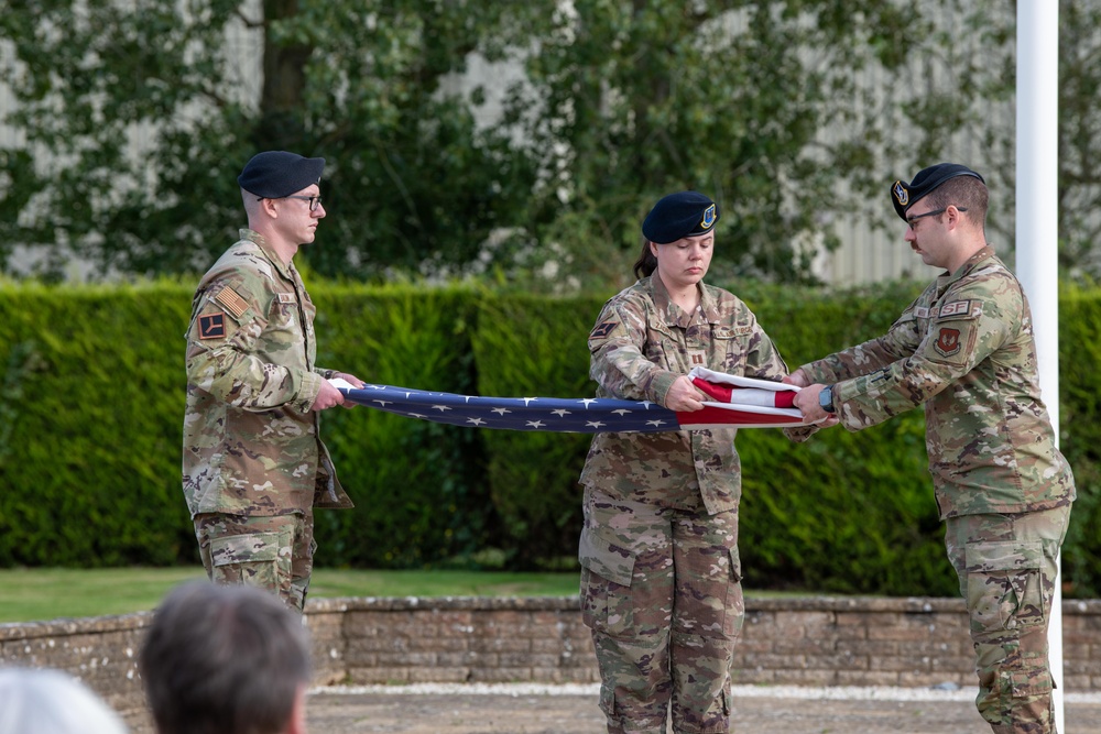 Civic leaders tour RAF Fairford