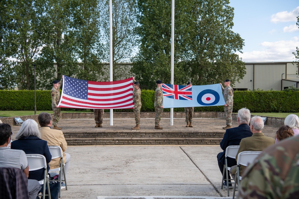 Civic leaders tour RAF Fairford