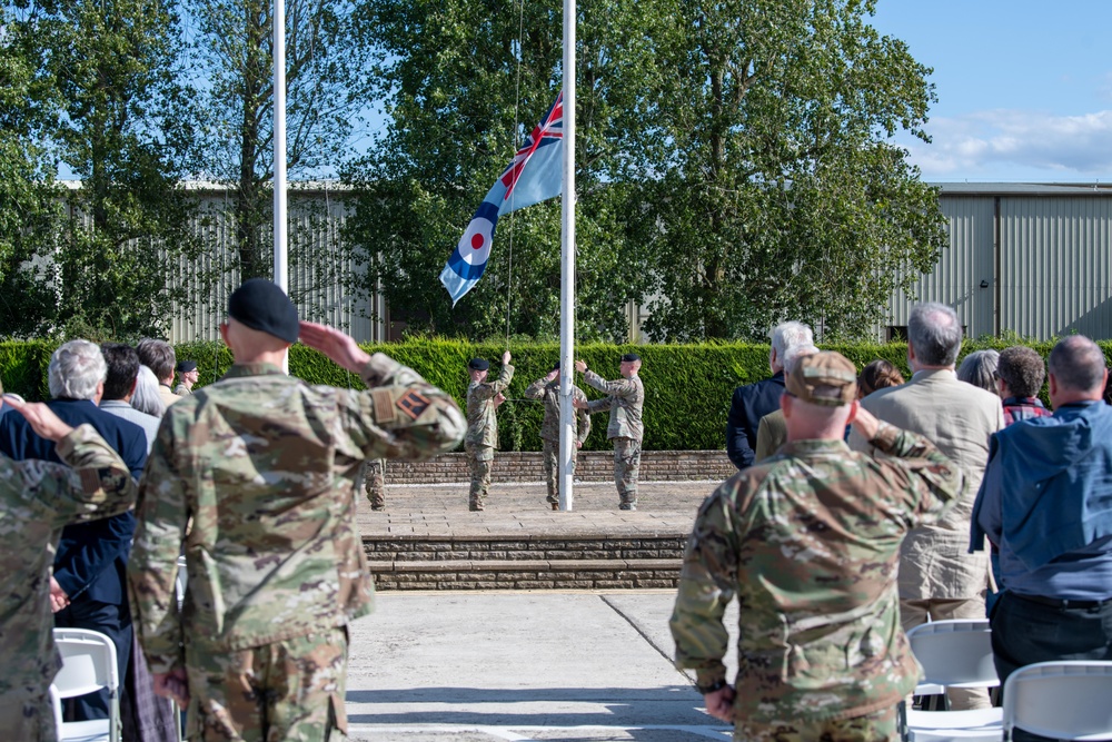 Civic leaders tour RAF Fairford