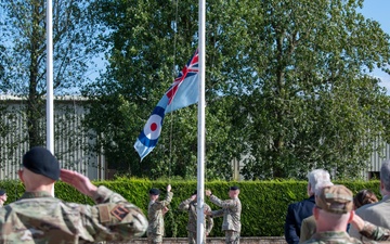 Civic leaders tour RAF Fairford