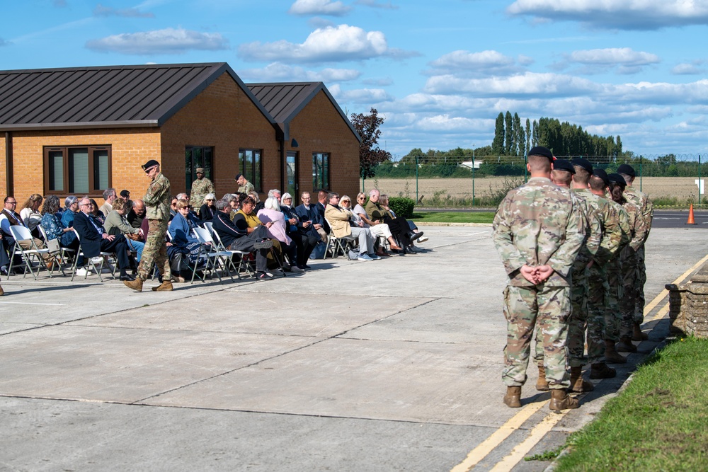 Civic leaders tour RAF Fairford