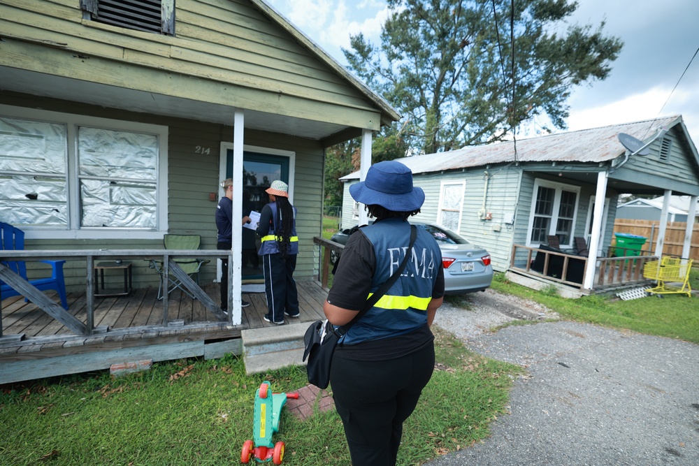 Hurricane Francine: FEMA Disaster Survivor Assistance  in Assumption Parish